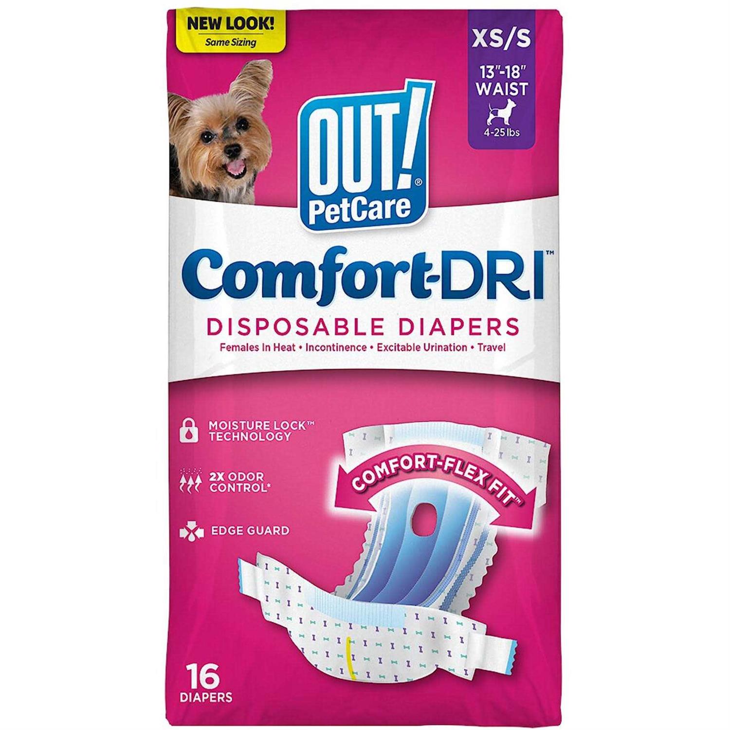 Out! Disposable Female Dog Diapers - Healthber