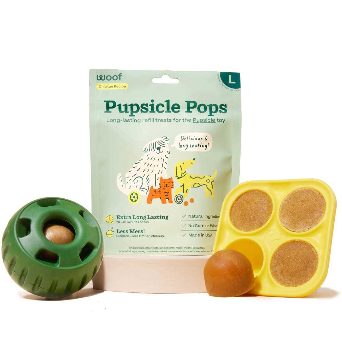 Woof Pupsicle Starter Pack Treat - Healthber