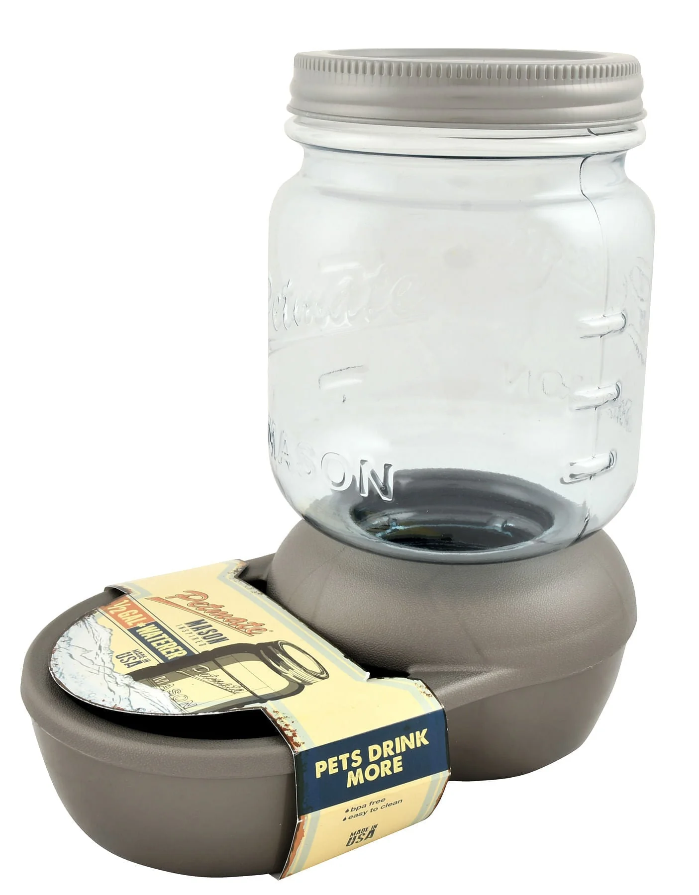 Petmate Mason Replendish Waterer - Healthber