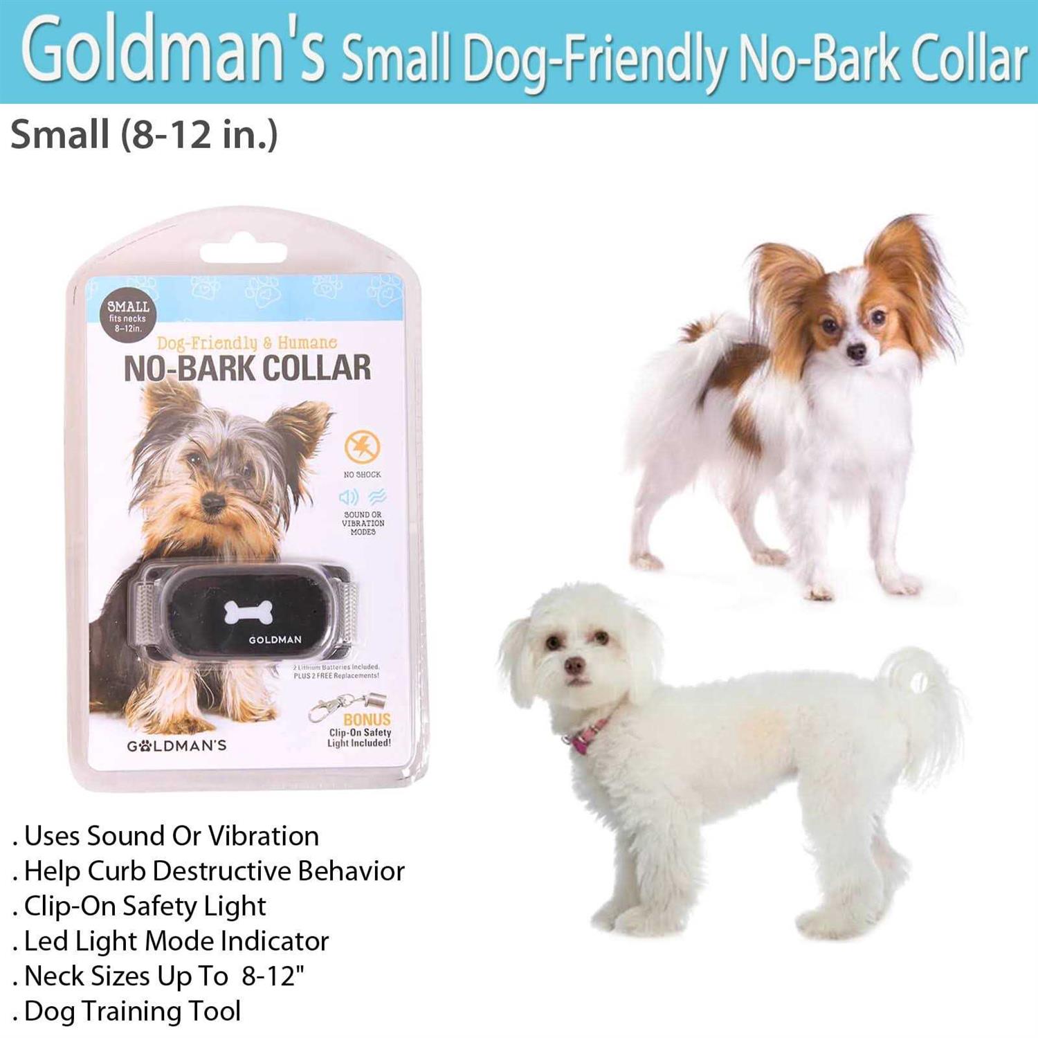 Goldmans No-Bark Collar Dog Friendly and Humane - Healthber