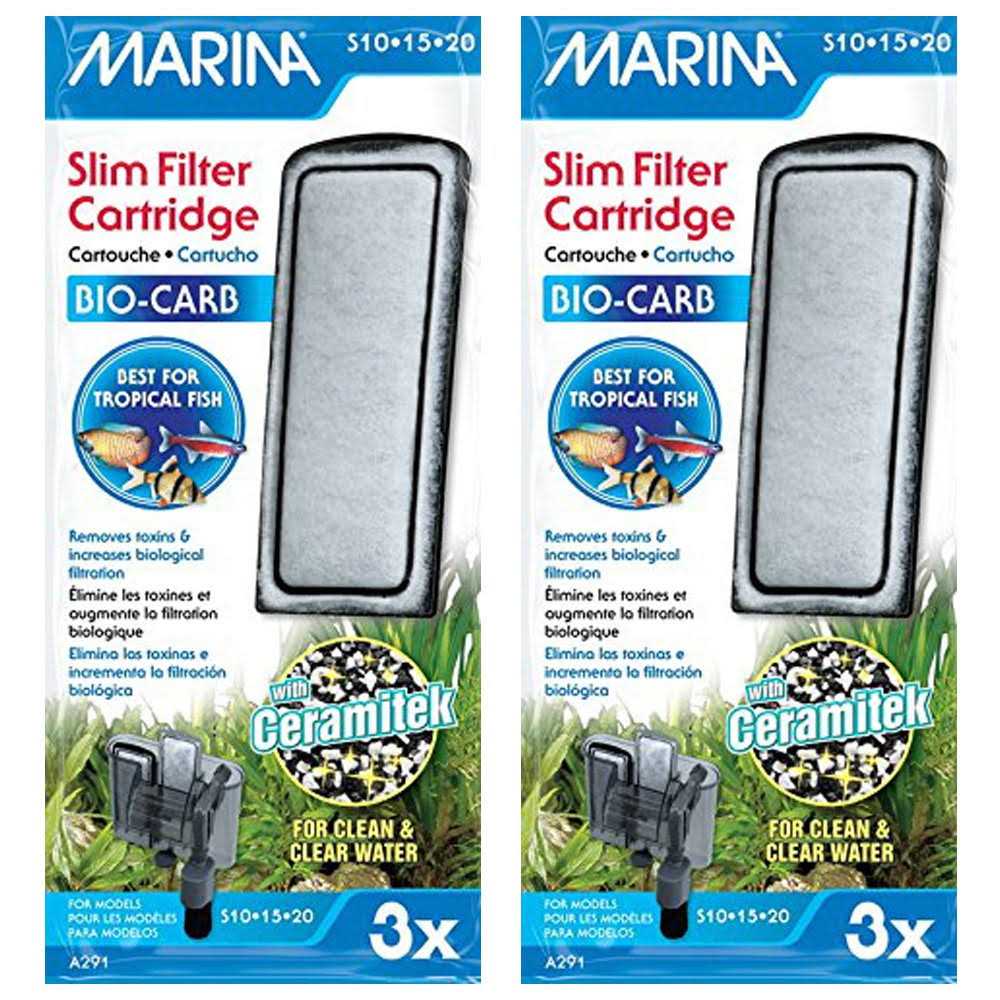 Marina Bio-Carb Slim Filter Cartridge - Healthber