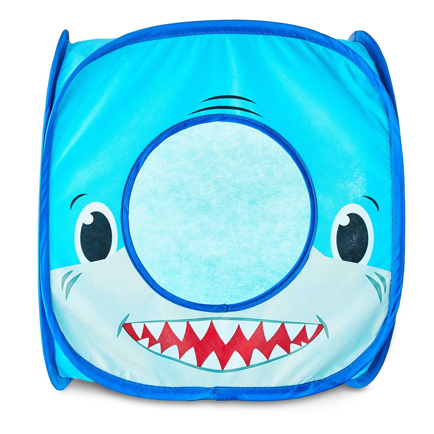 Vibrant Life Pop Open Shark Collapsible Cat House - Healthber