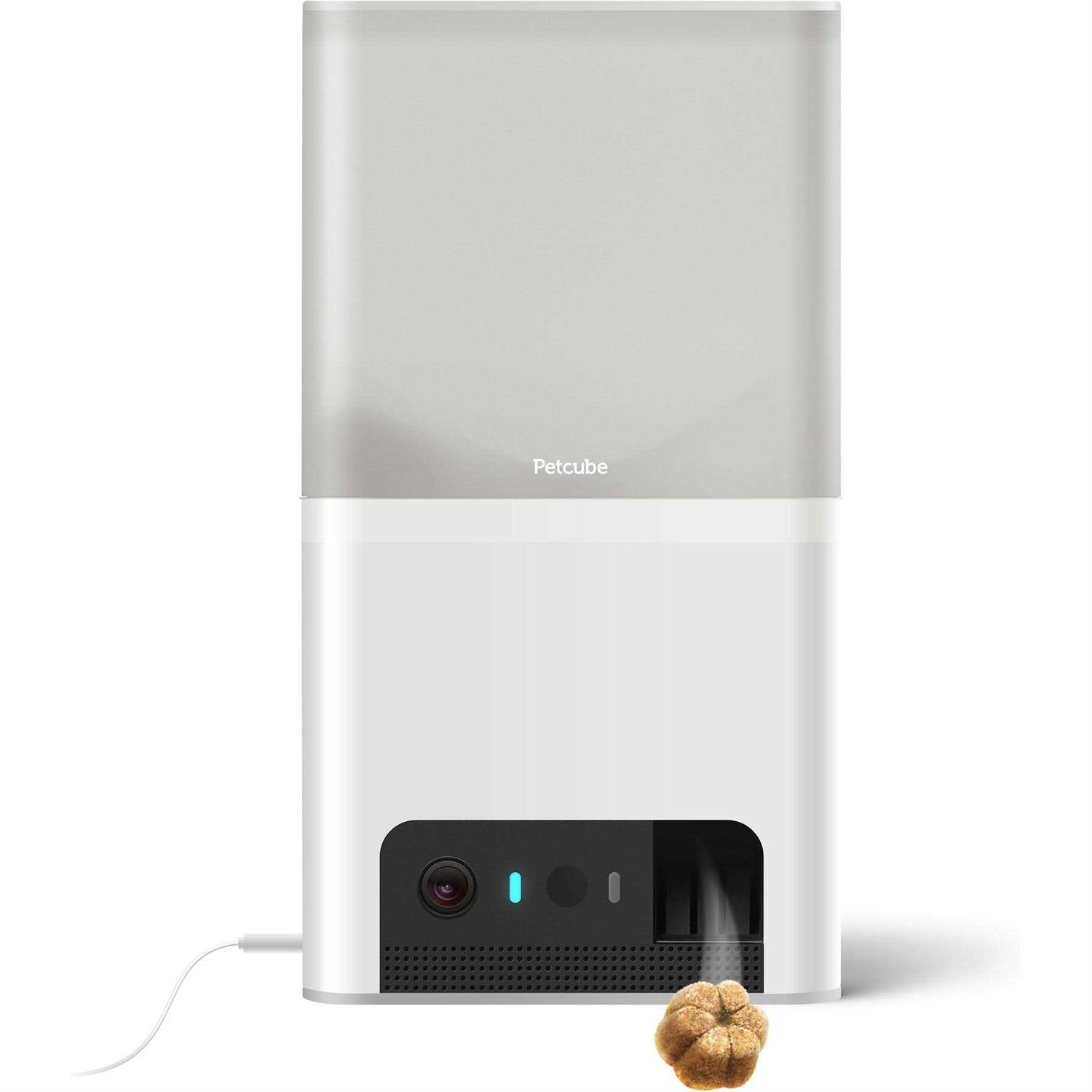Petcube Bites 2 Lite Interactive WiFi Pet Monitoring Camera with Phone App and Treat Dispenser - Healthber