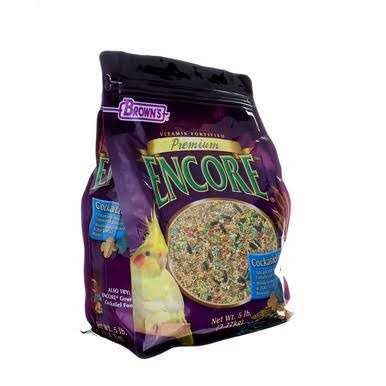 Brown’s Encore Premium Cockatiel Food - Healthber