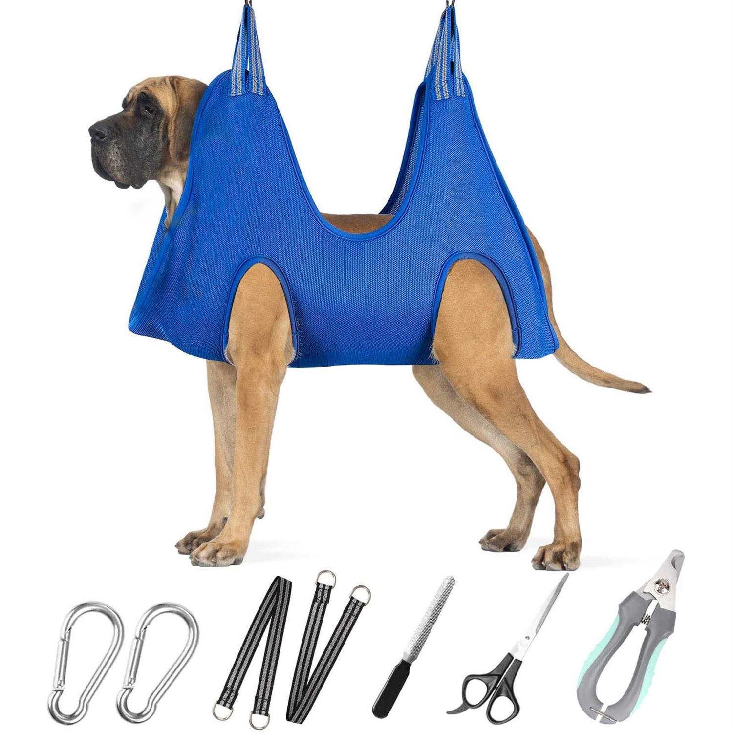 Ateson Pet Grooming Hammock Dogs Nail Nail Grooming - Healthber