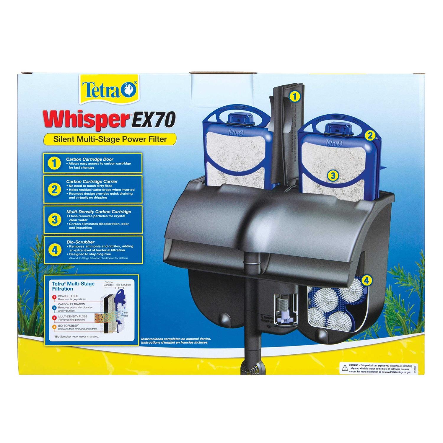 Tetra Whisper EX-70 Power Filter - Healthber