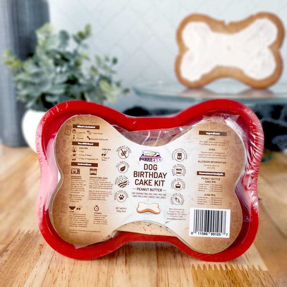 Puppy Cake Dog Birthday Cake Kit - Healthber