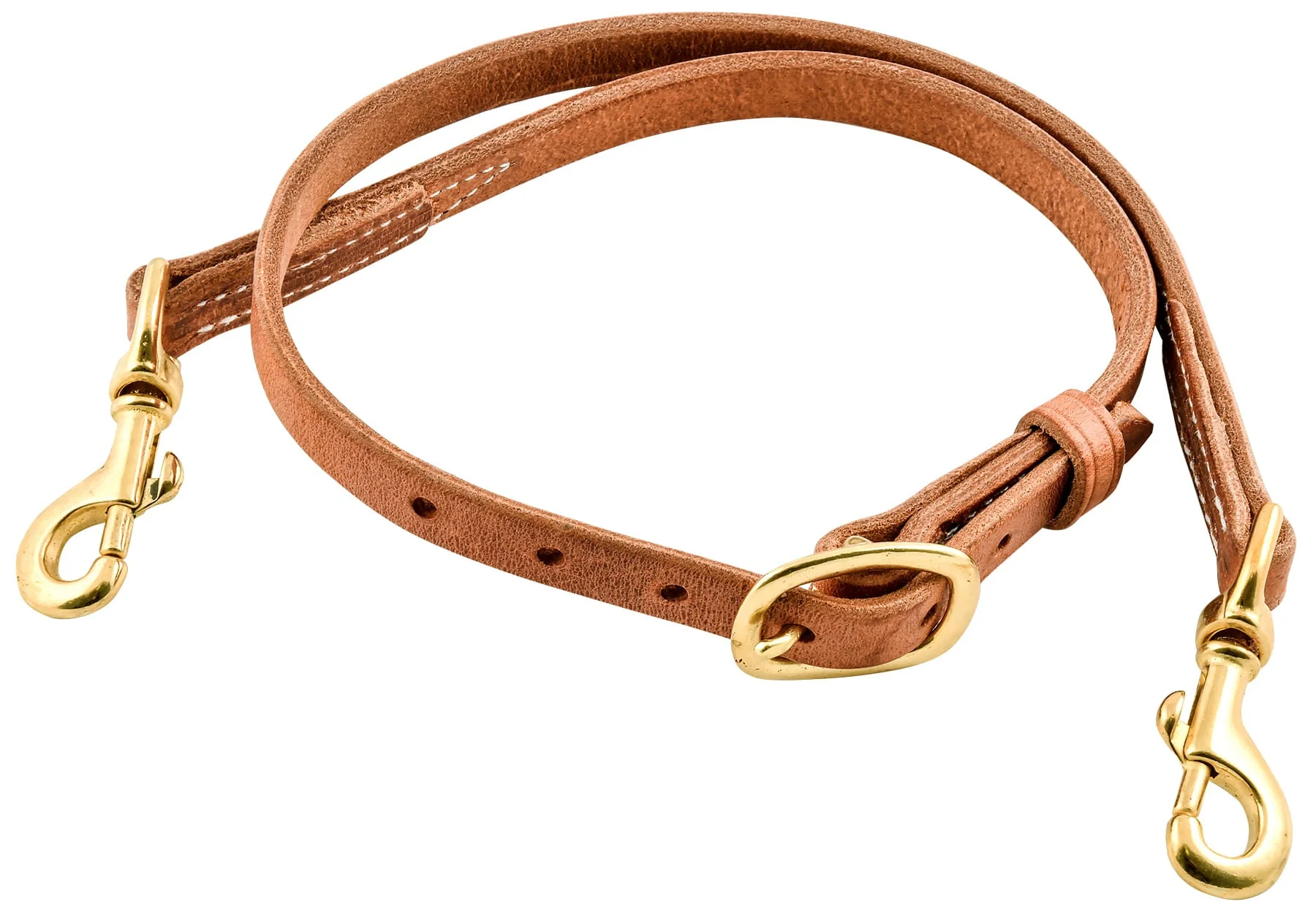 Berlin Leather Adjustable Tie Down for Horses - Healthber