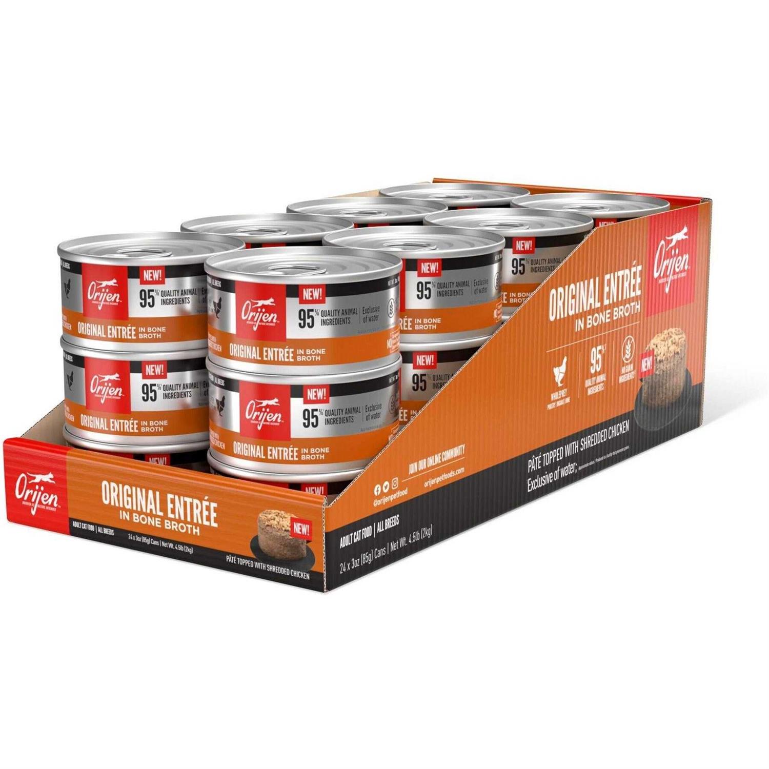 Orijen Entree in Bone Broth Wet Cat Food - Healthber