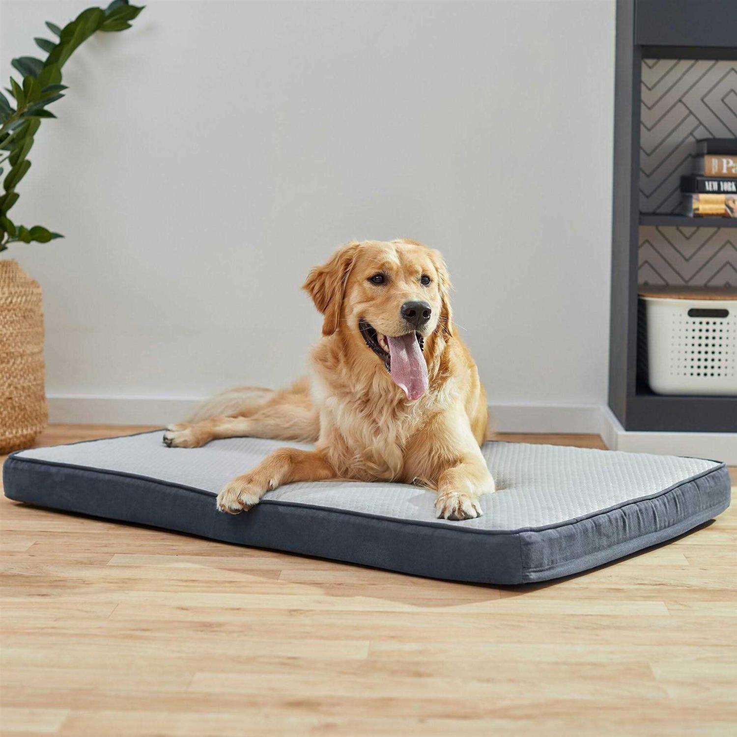Frisco Cooling Orthopedic Dog Crate Mat - Healthber