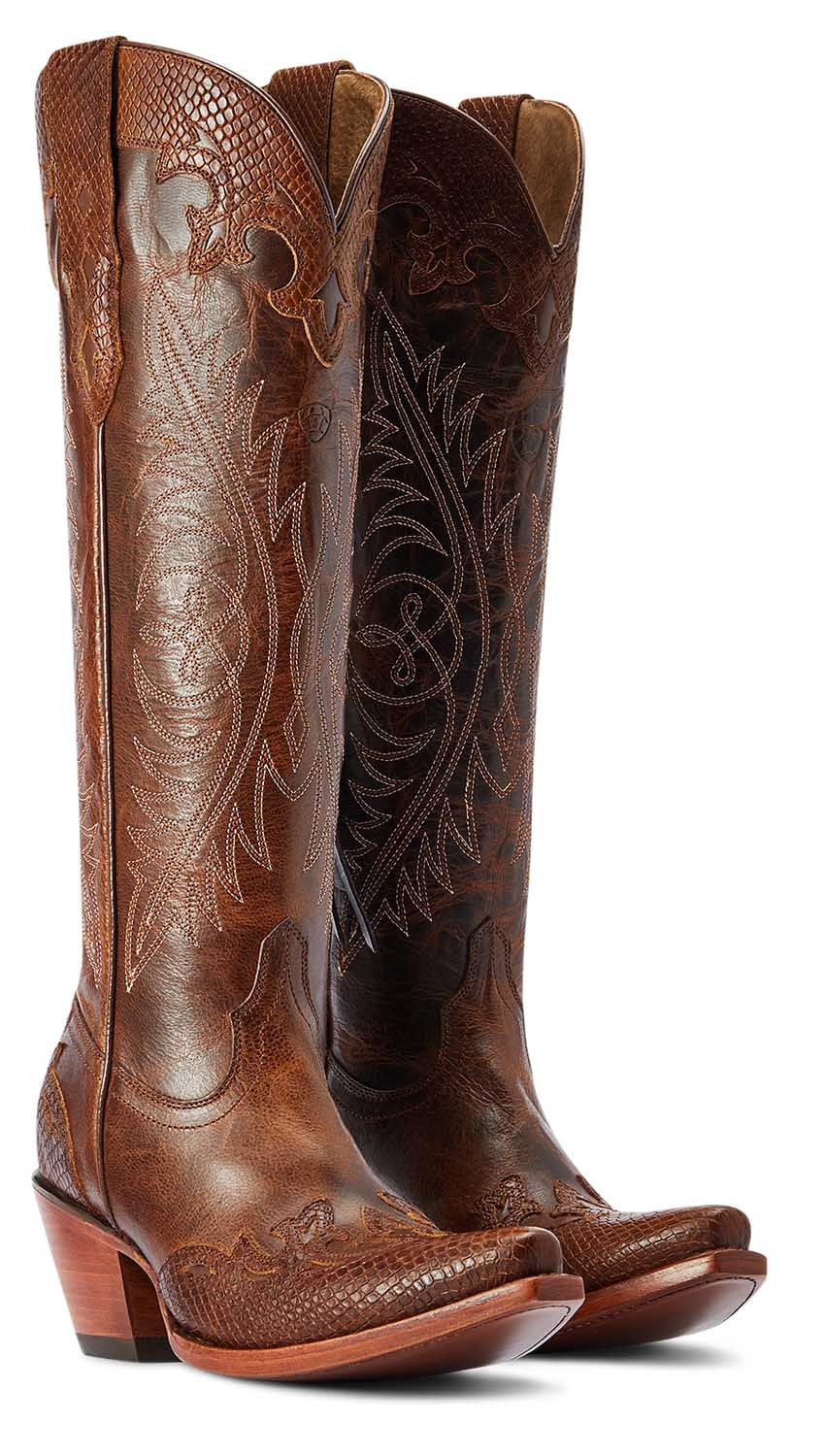 Ariat Women's Geneva StretchFit Western Boot, Rye - Healthber