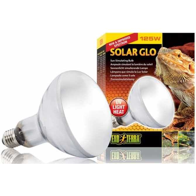 Exo Terra Solar Glo Mercury Vapor Sun Simulating Lamp - Healthber