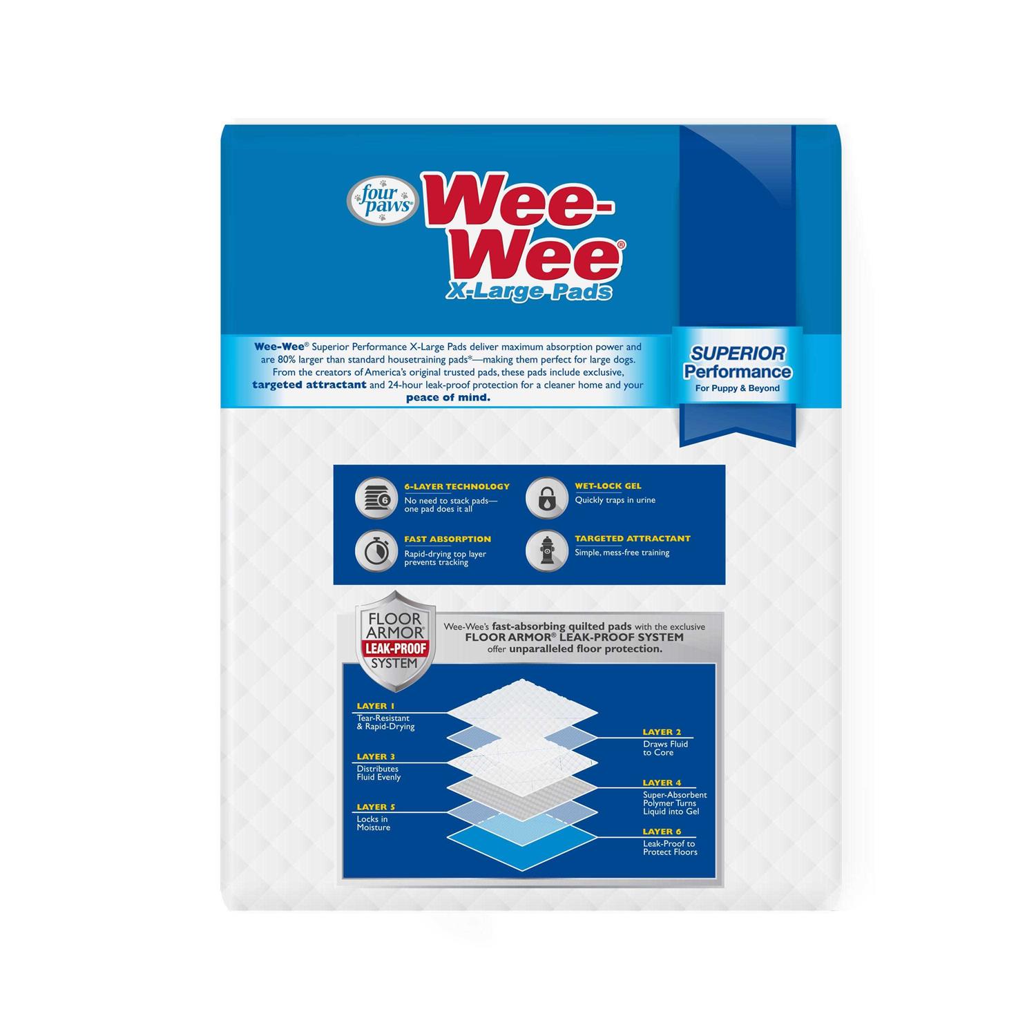 Four Paws Wee-Wee Pads - Healthber