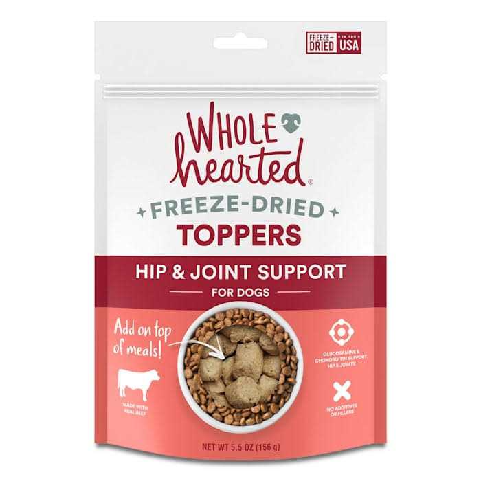 WholeHearted Freeze-Dried Health Dog Food Toppers - Healthber