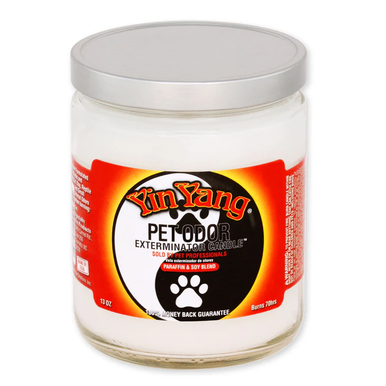 Pet Odor Exterminator Candle, Yin Yang, 13 oz - Healthber