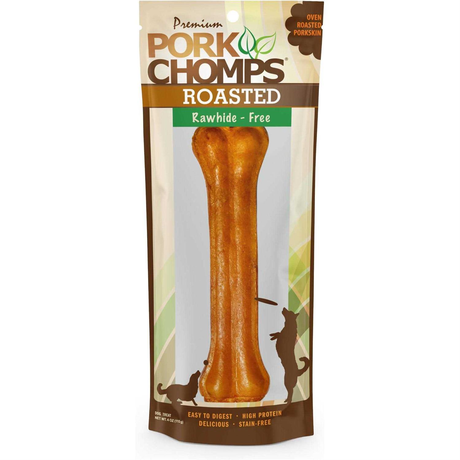 Pork Chomps Roasted Pressed Bone - Healthber