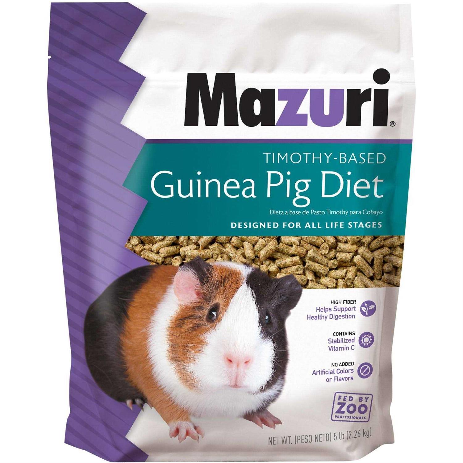 Mazuri Timothy-Based Guinea Pig Diet - Healthber