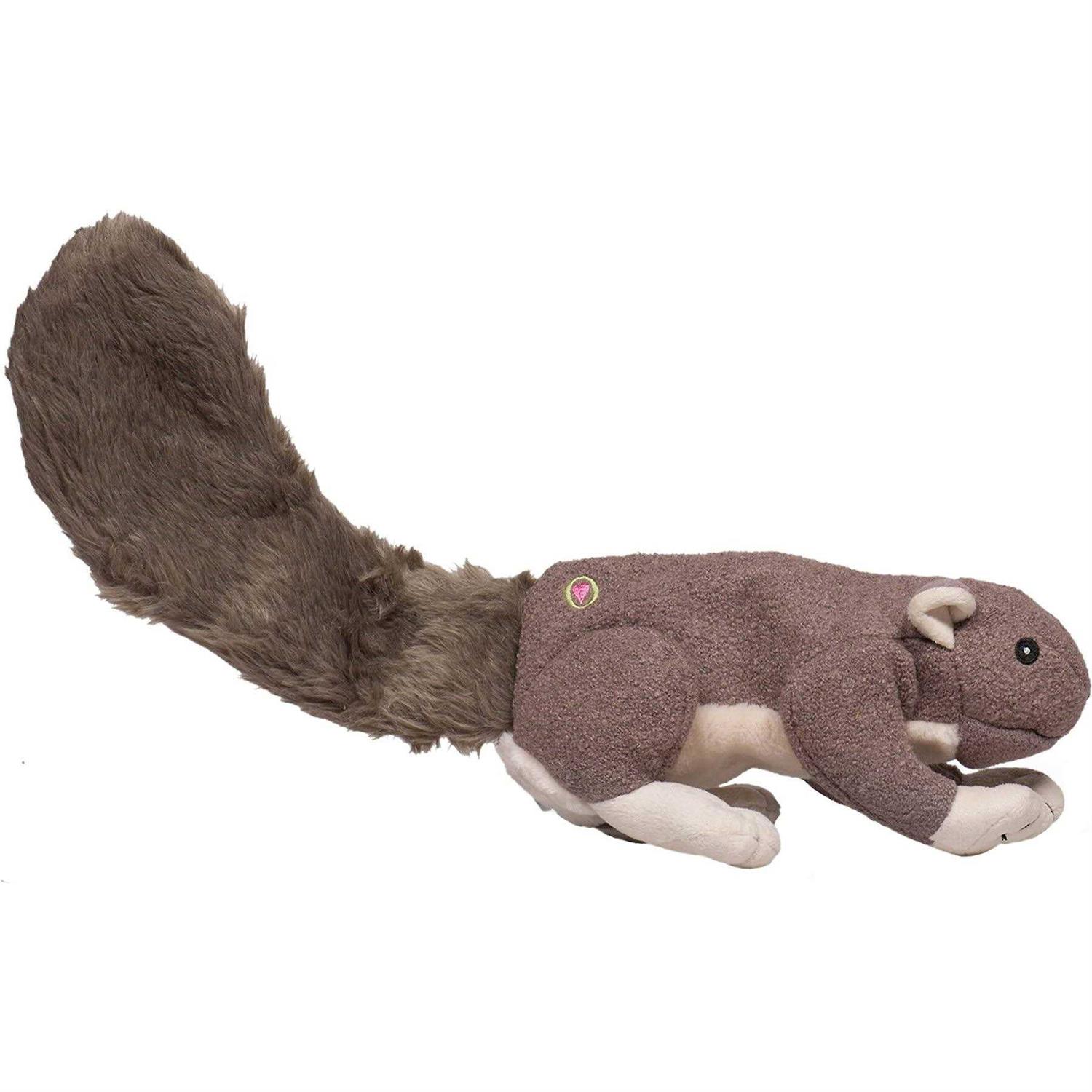 HuggleHounds Feller Squirrel Dog Toy - Healthber