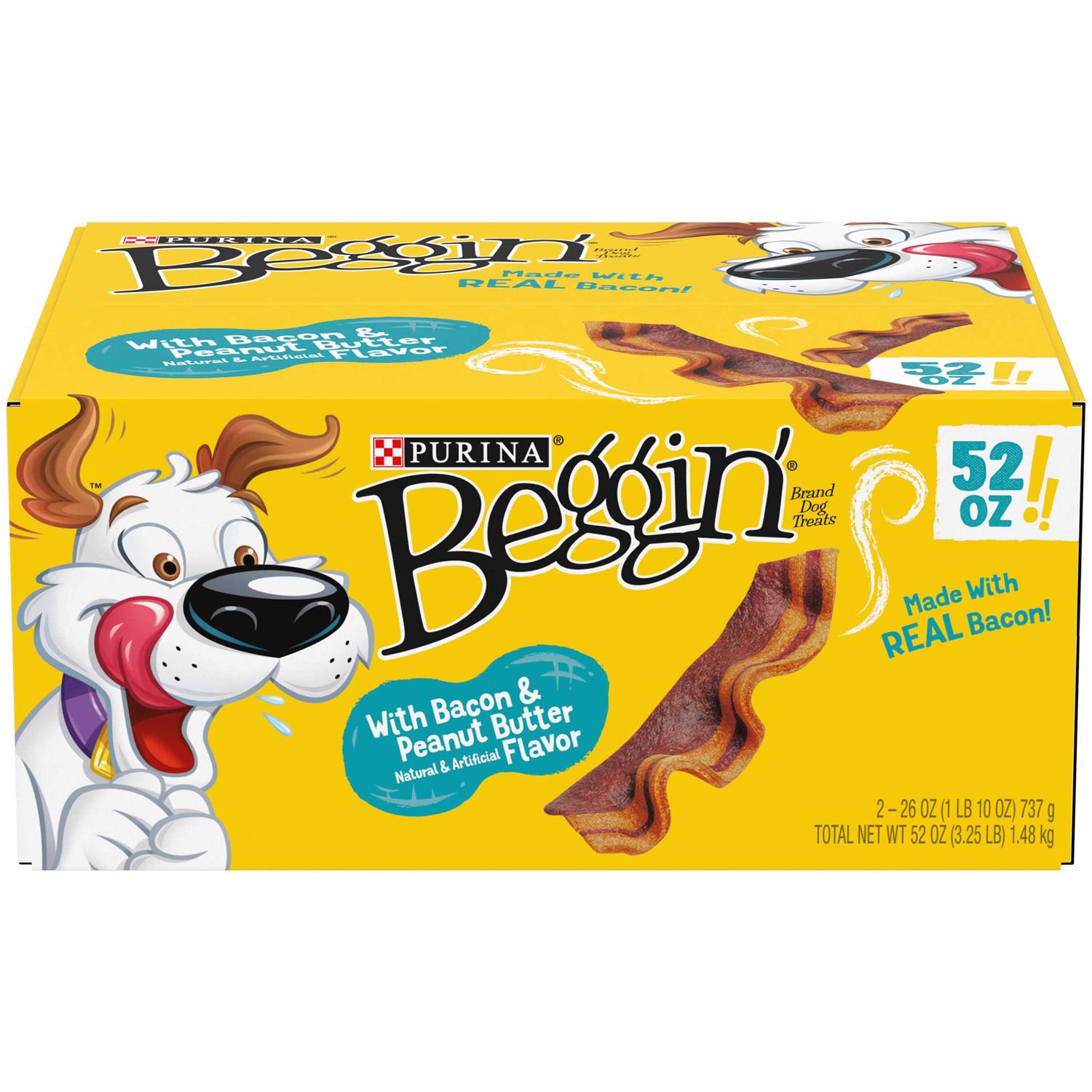 Purina Beggin’ Strips Dog Dog Treats Bacon and - Healthber