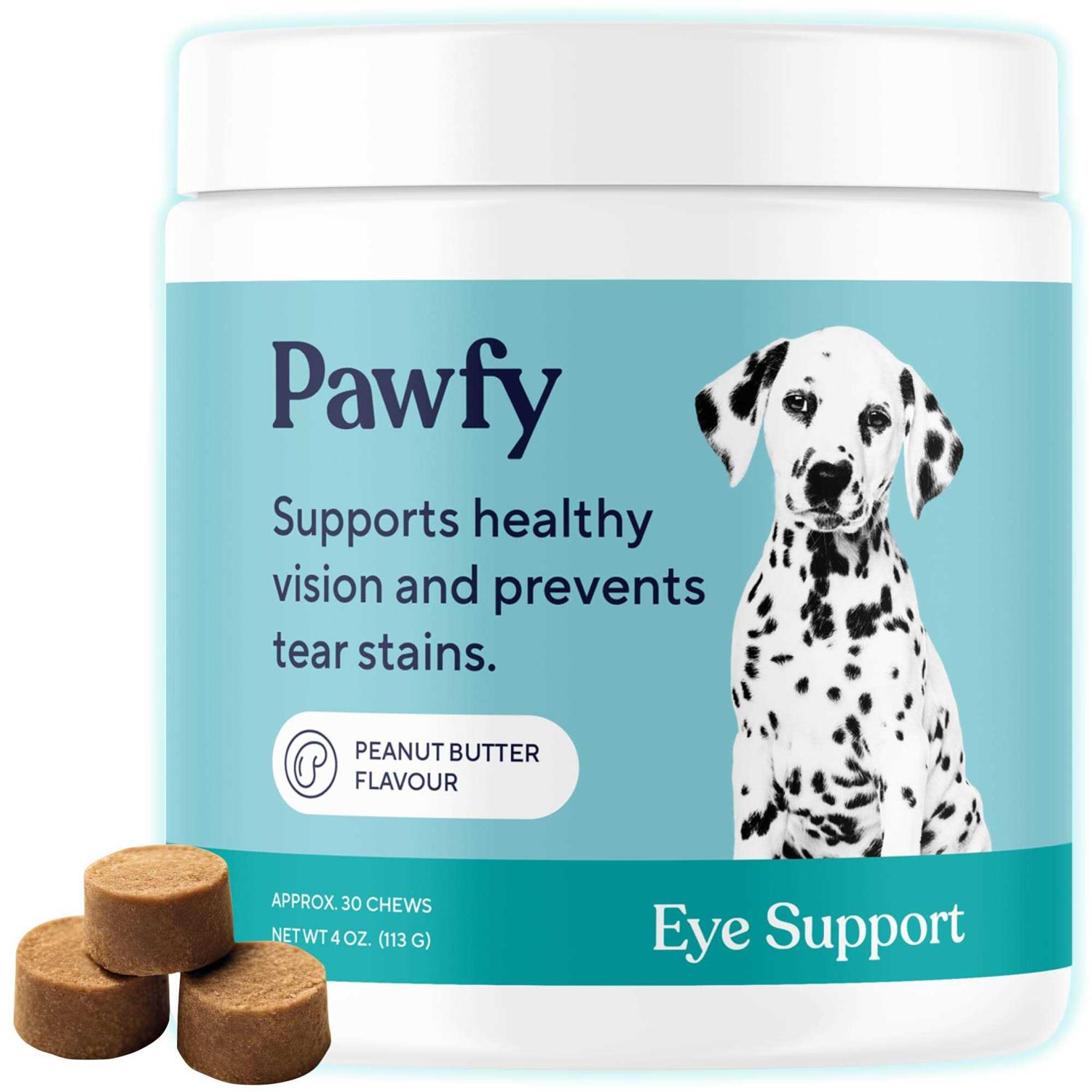 Pawfy Eye Support Chews - Healthber