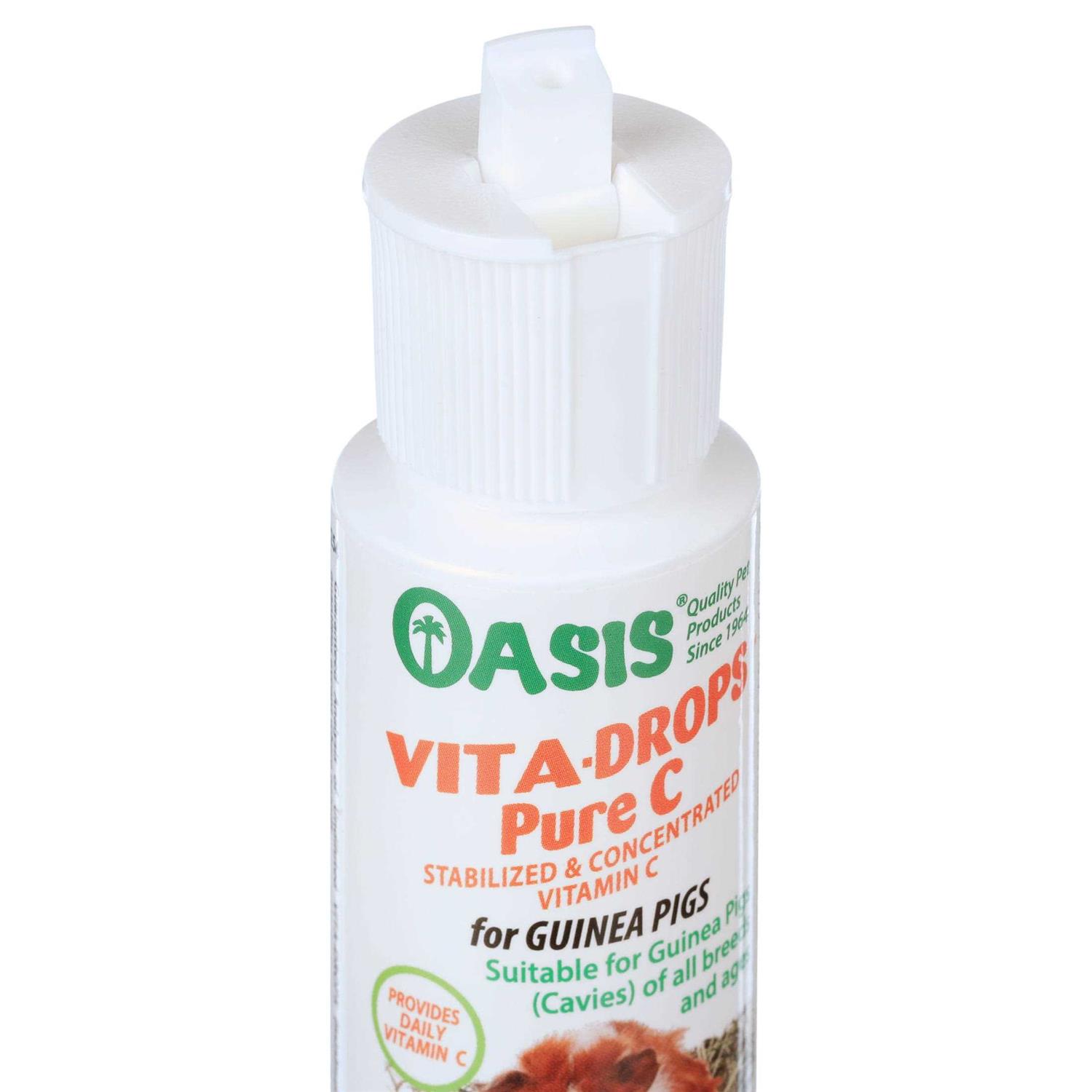 Oasis Vita-Drops Pure C for Guinea Pigs - Healthber