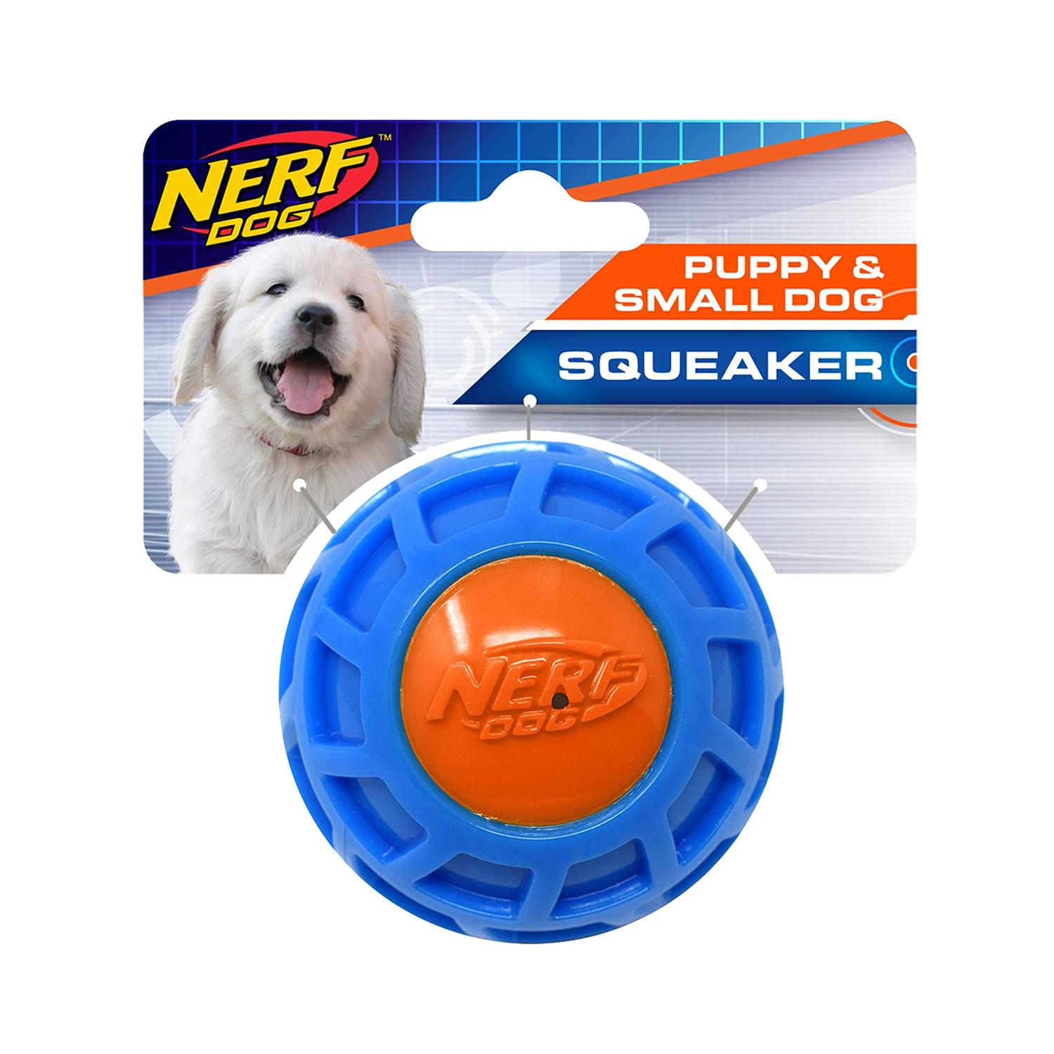 Nerf Dog TPR EXO Squeak Ball - Healthber