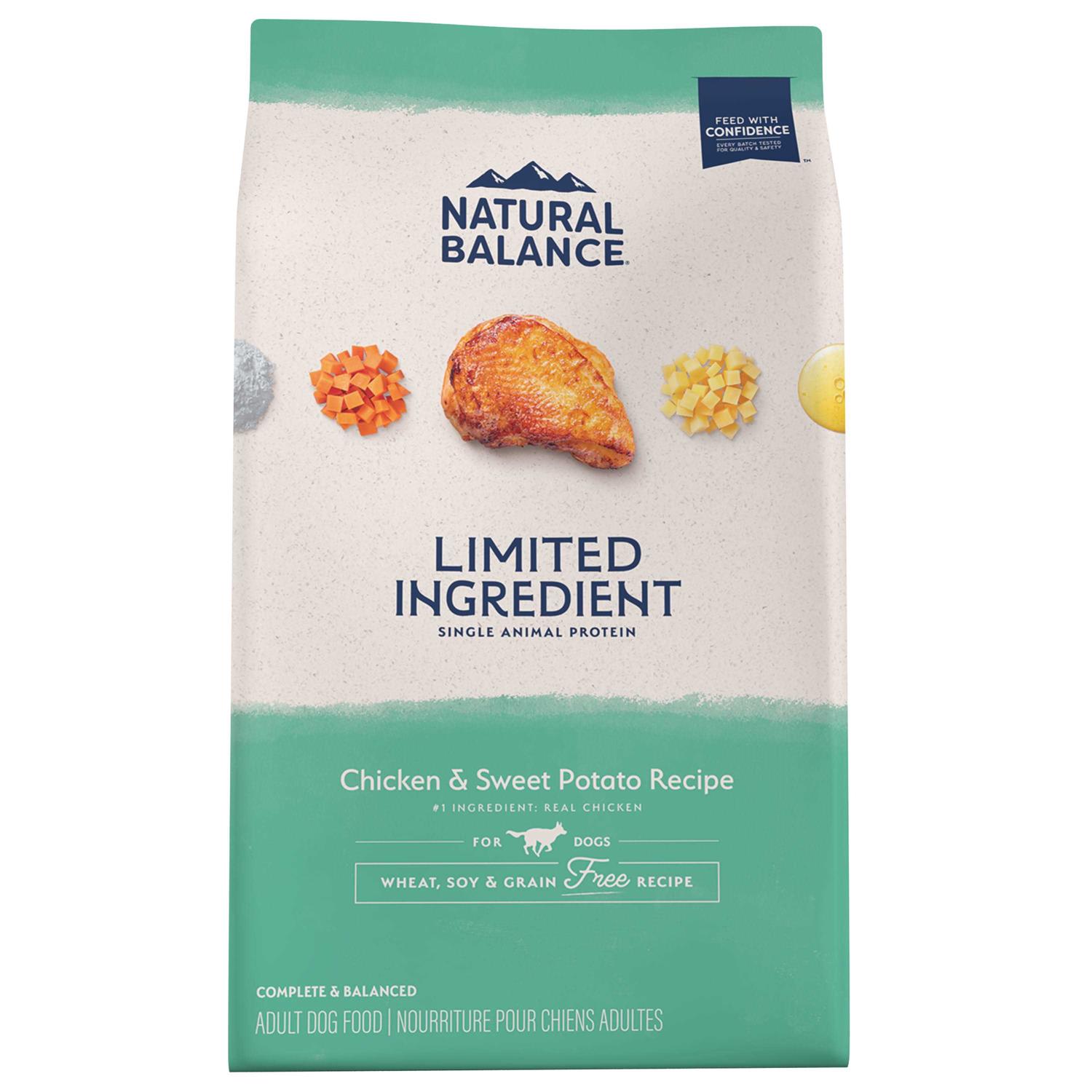 Natural Balance Limited Diets Chicken & Sweet Potato Dog Food - Healthber