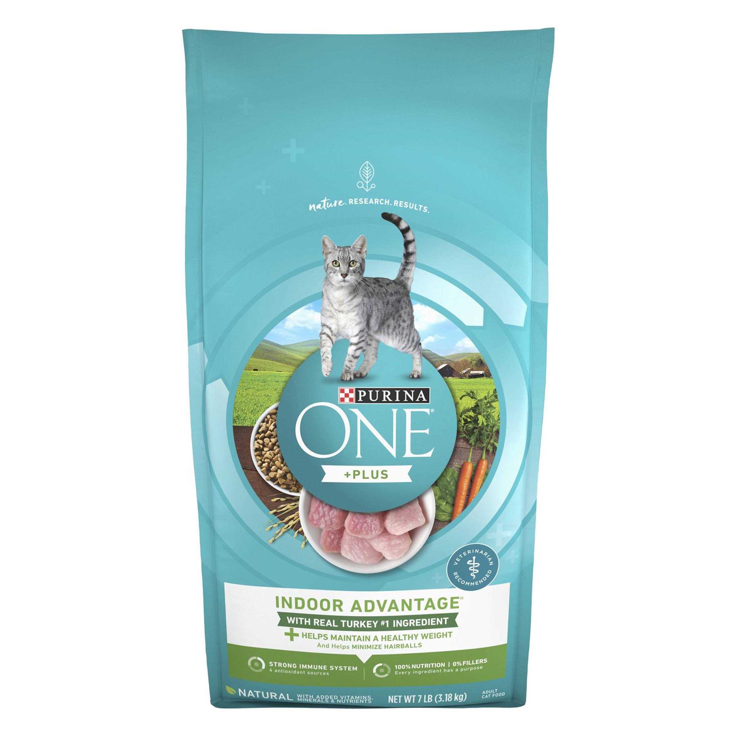 Purina ONE Indoor Advantage Dry Cat Food - Healthber