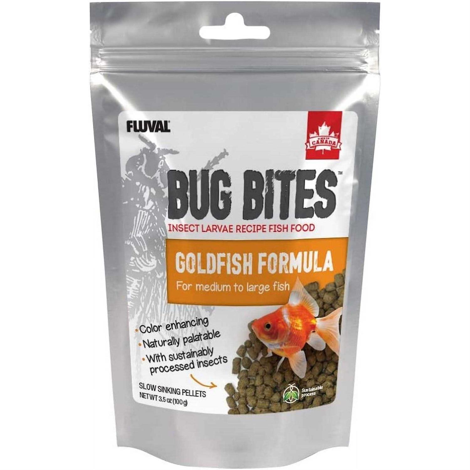 Fluval Bug Bites Goldfish Formula Pellets for Medium-Large Fish - Healthber