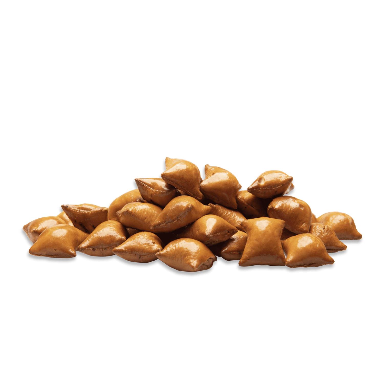 Three Dog Bakery Pet-zel Bites with Real Peanut Butter Filling Dog Treats - Healthber