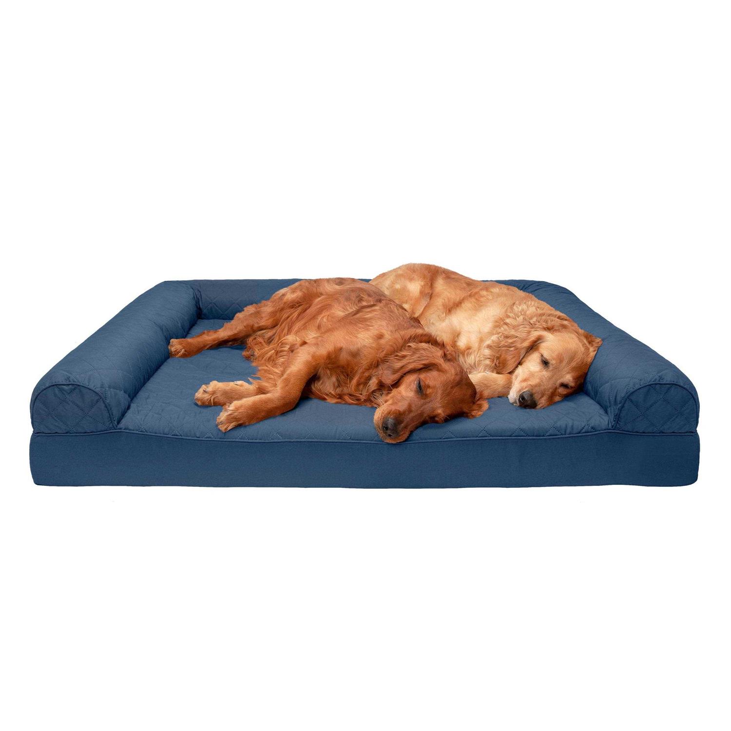 FurHaven Quilted Orthopedic Sofa Pet Bed - Healthber