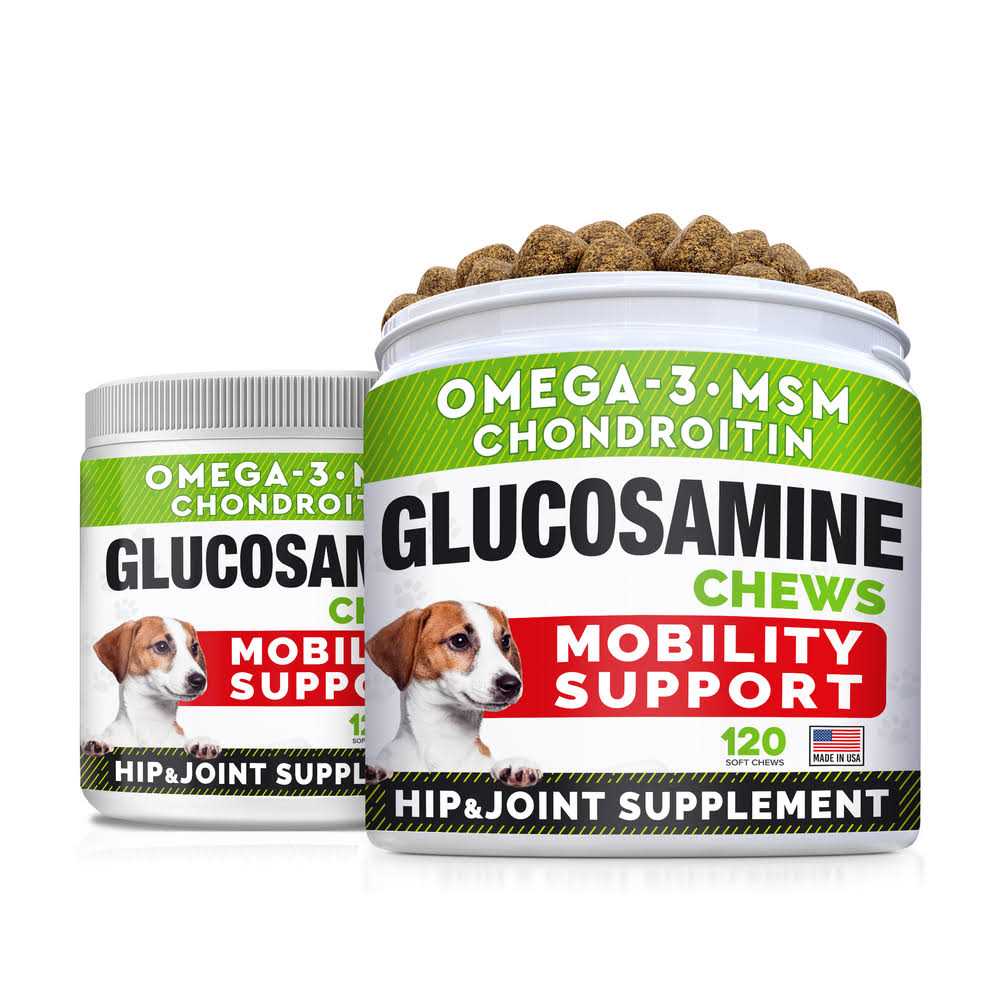 StrellaLab Glucosamine Treats for Dogs - Healthber