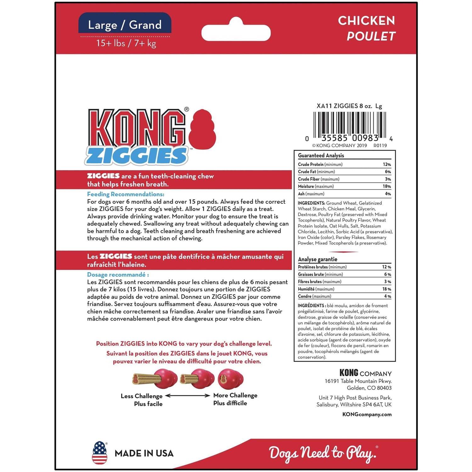 KONG Ziggies - Healthber