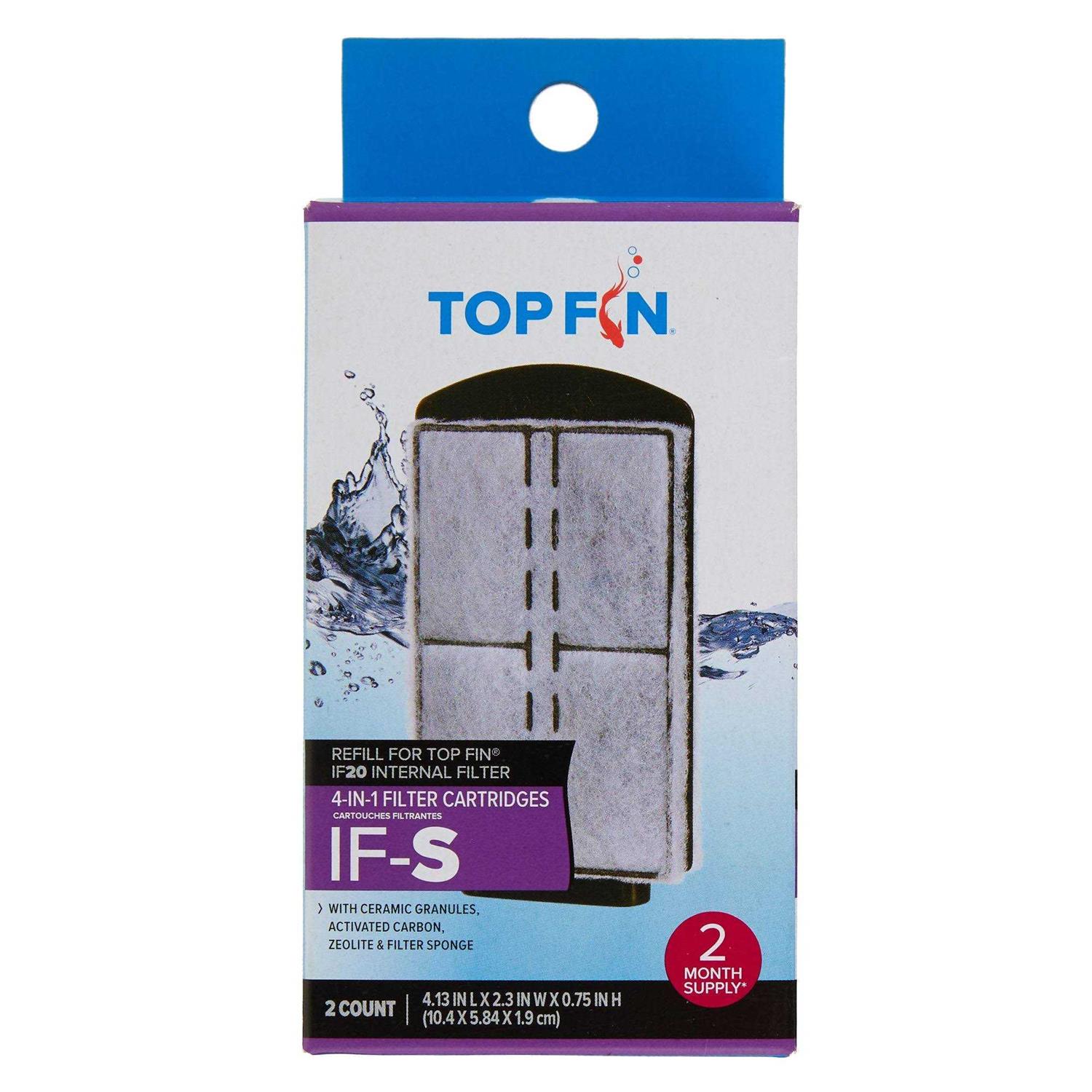 Top Fin If 4-in-1 Filter Cartridges - Healthber