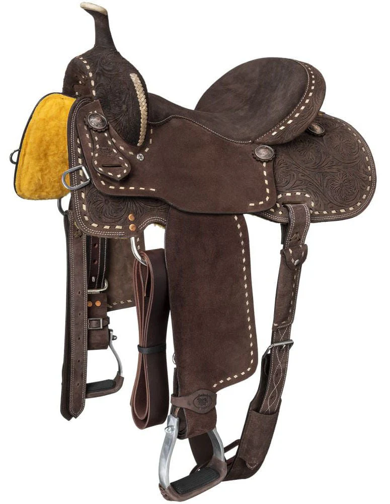 Royal King Youth Brisby Barrel Saddle - Healthber