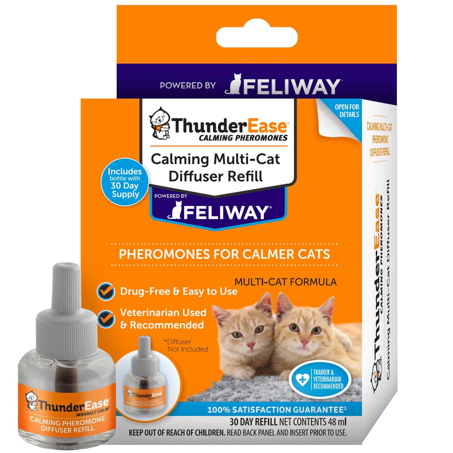 ThunderEase Calming Diffuser Refill Cat - Healthber
