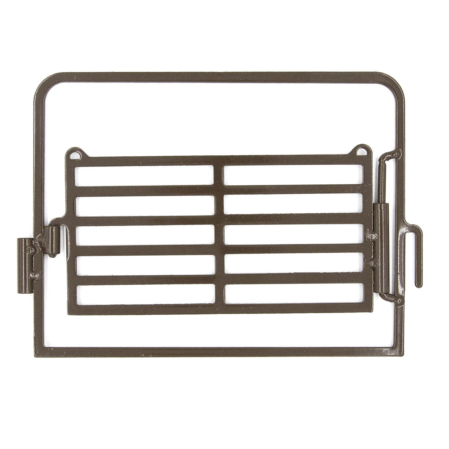 Little Buster Priefert Pasture Gate, Brown - Healthber