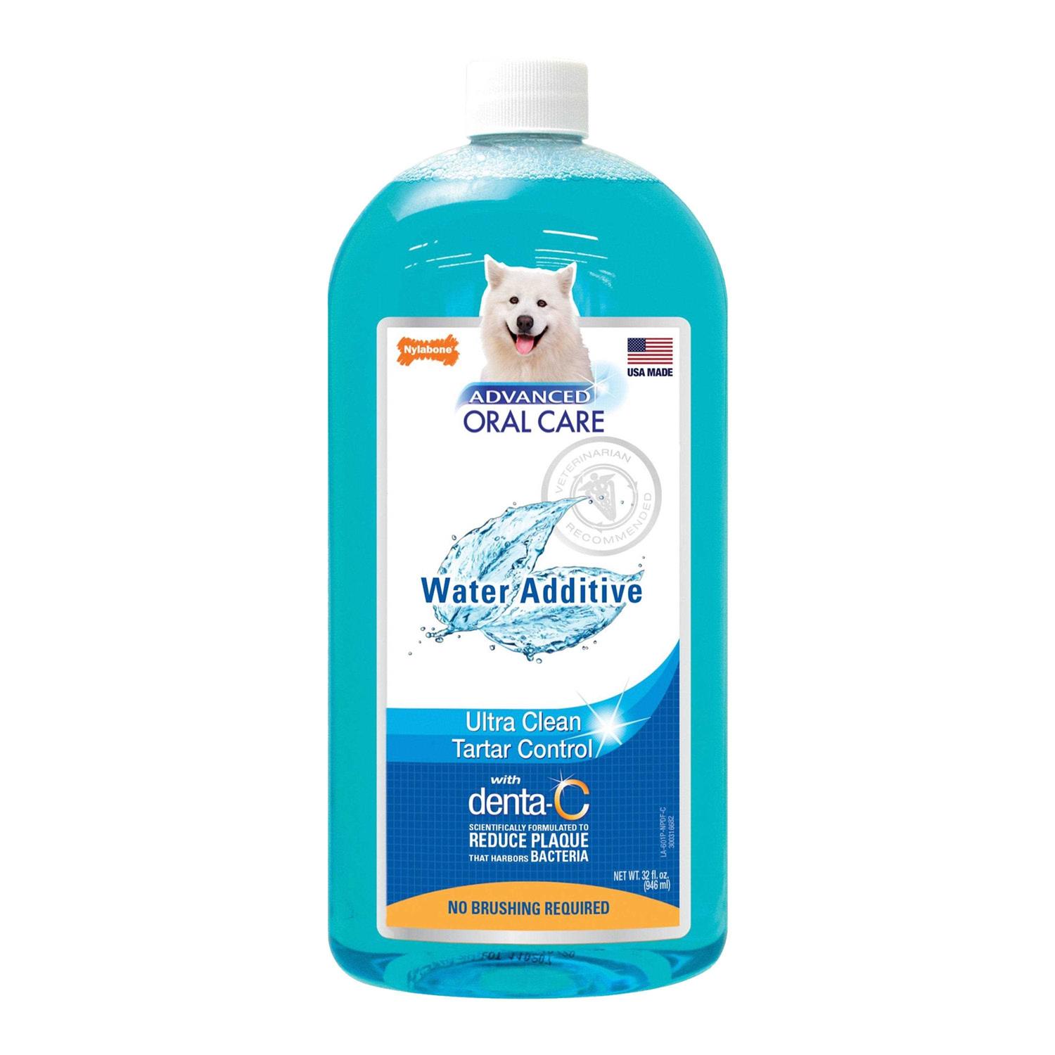 Nylabone Advanced Oral Care Liquid Tartar Remover Water Additive for Dogs - Healthber