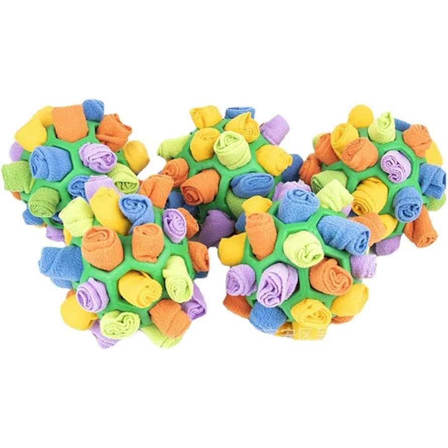 HDLIV Interactive Dog Puzzle Toys Encourage Natural Foraging Skills Portable Pet Snuffle Ball Toy Slow Feeder Training - Healthber