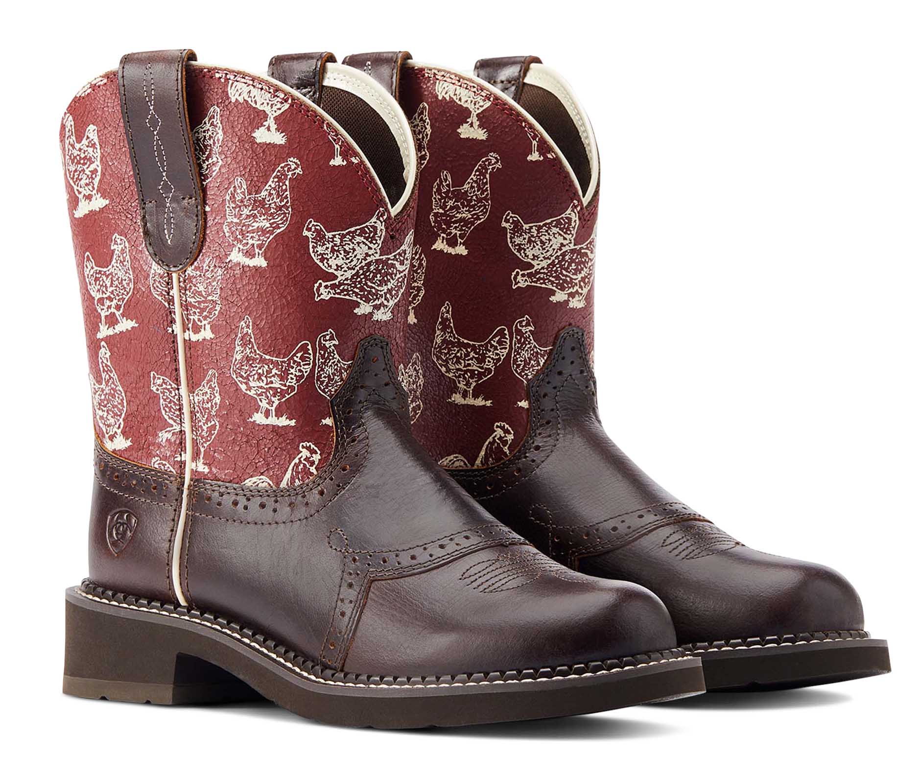 Ariat Women's Fatbaby Heritage Western Boot, Hens - Healthber