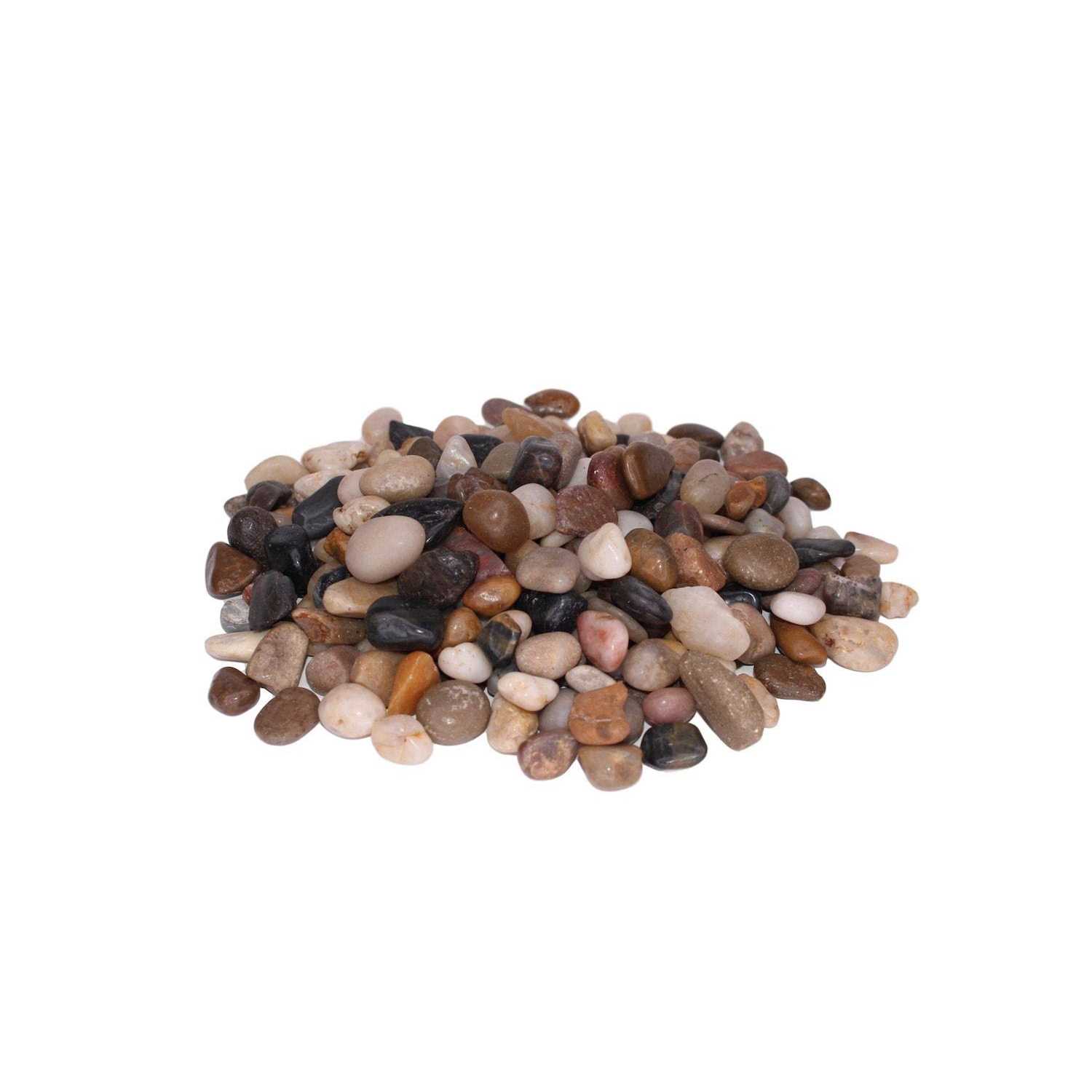 Exotic Pebbles & Aggregates Pm20-0510 Polished Mixed Gravel - Healthber