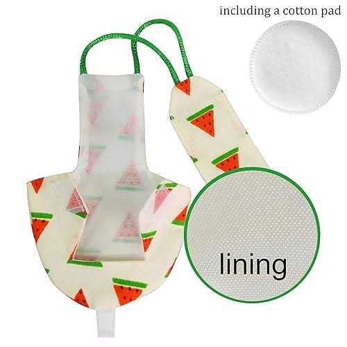 VANTRONIK Vanfavori Bird Diaper Harness Flight Suit Clothes with 80 Inch Flying Leash for Parrots Cockatiel Pet Birds Lemon - Healthber