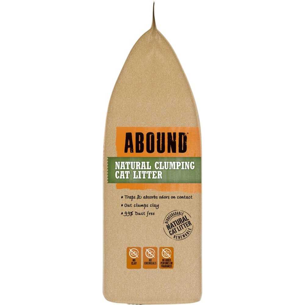 Abound Natural Clumping Cat Litter - Healthber