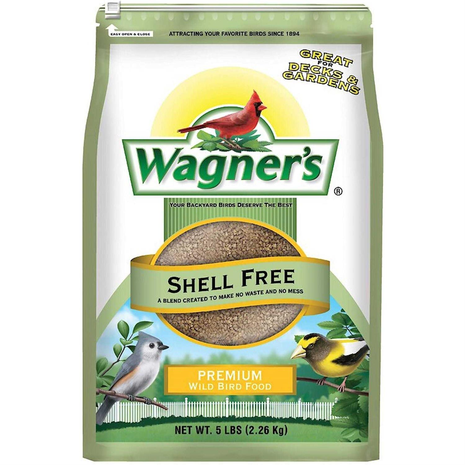 Wagner’s Shell Free Premium Wild Bird Food - Healthber
