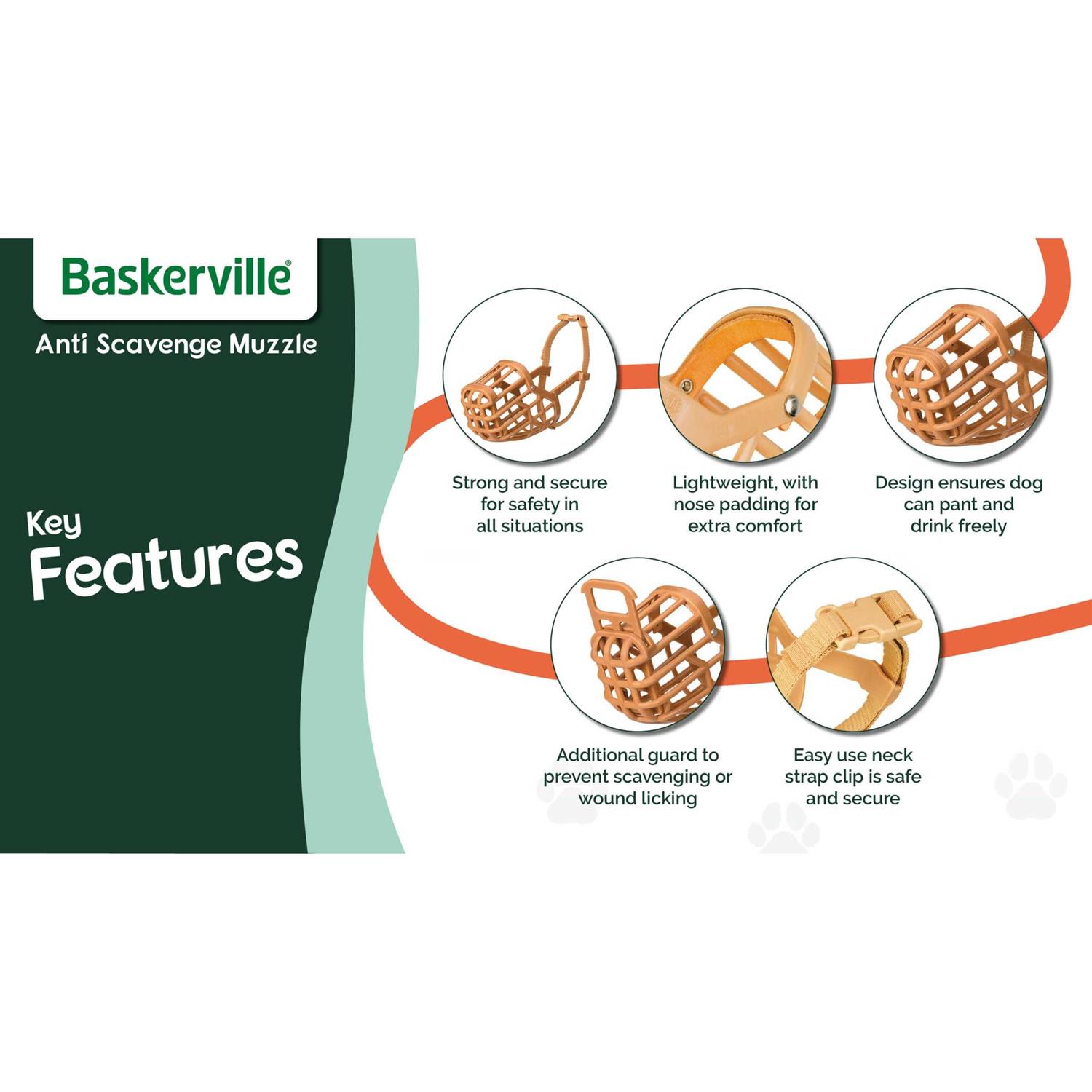 Baskerville Muzzle Size - Healthber