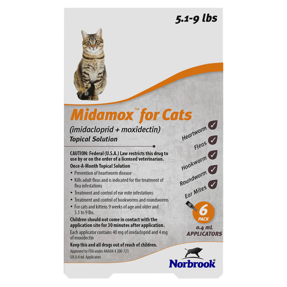 Midamox for Cats - Healthber