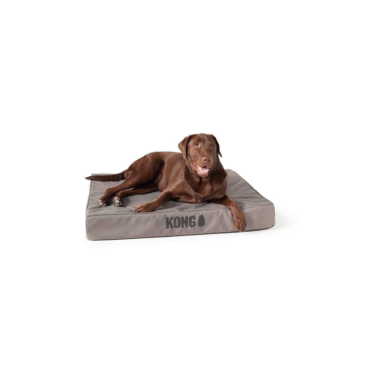KONG Gray Orthopedic Mat Pet Bed 38 x30 x5 - Healthber