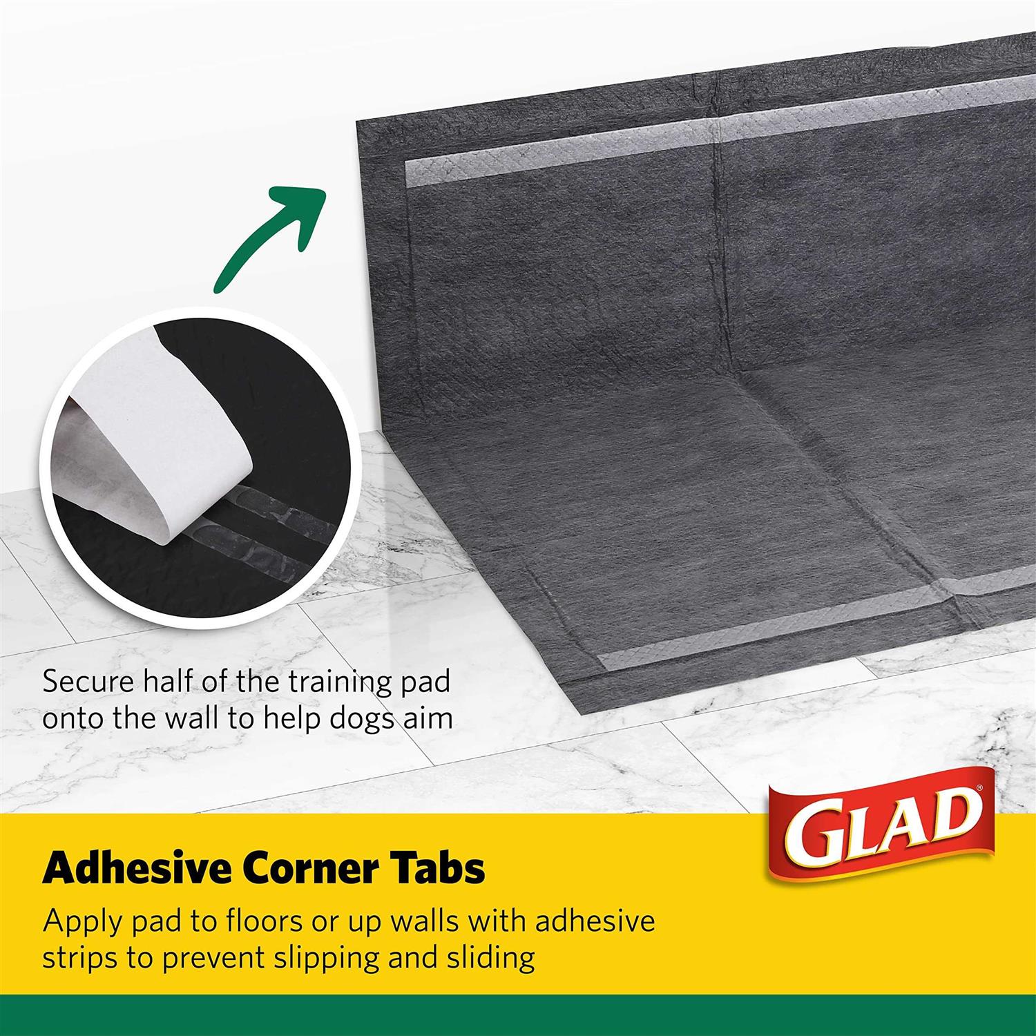 Glad for Pets Giant Size Activated Carbon Puppy Training Pads - Healthber