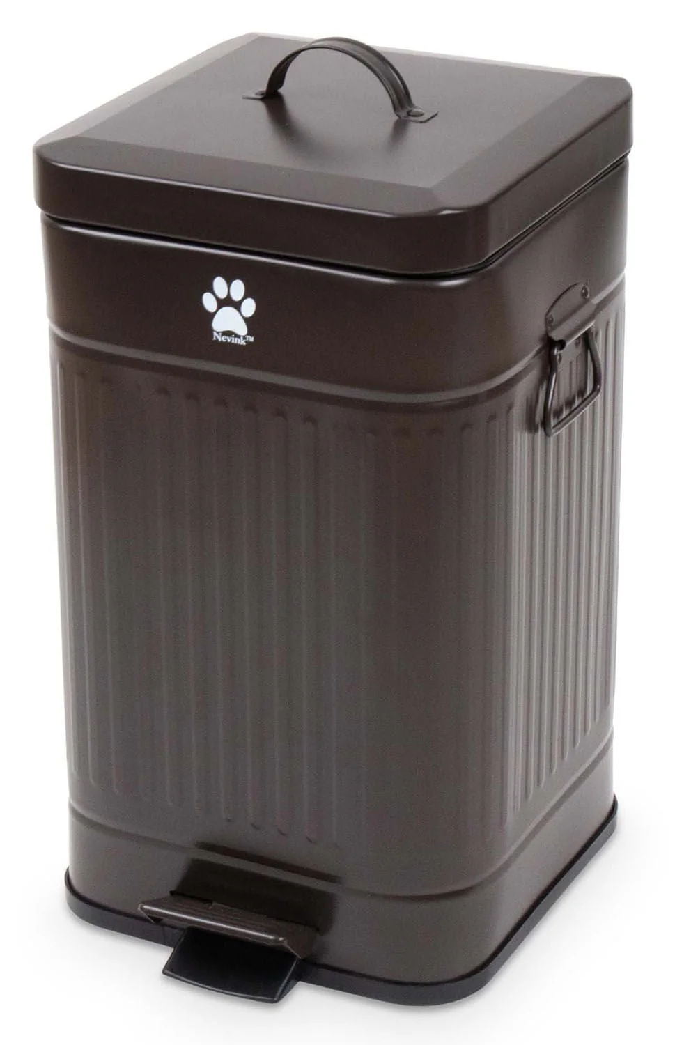 Nevink Dog Poop Trash Can for Outdoors, 12 Liter - Healthber
