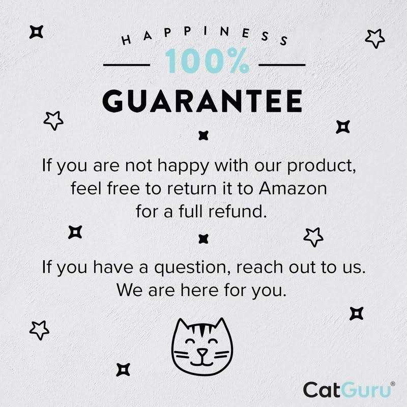 CatGuru Premium Cat Litter Scoop Holder, Scooper Caddy, Scoop Stand Pairs with Any Cat Litter Box and Fits Most Cat Litter Scoops - Healthber